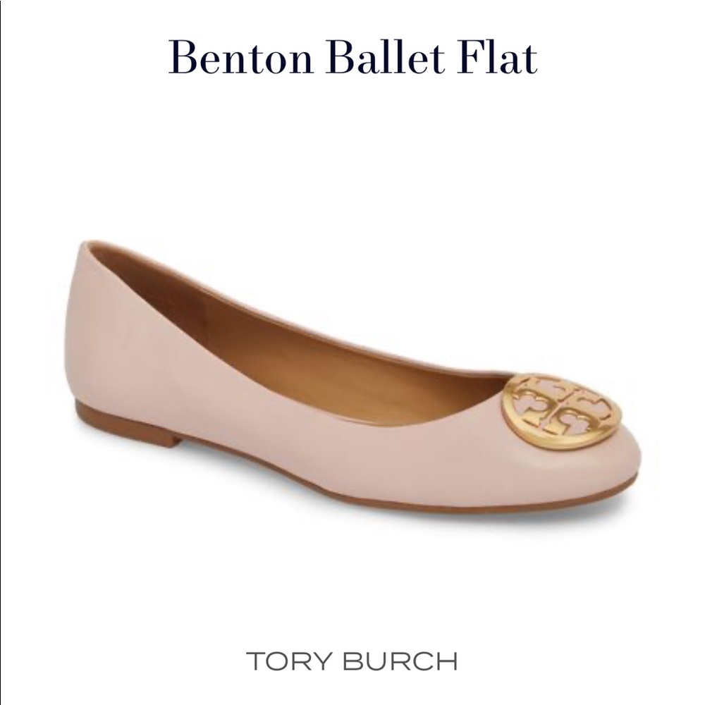 Tory Burch Baby pink flats